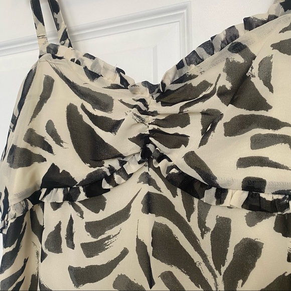 COPY - Alexis for Target Black & White Maxi Dress SZ XL - Picture 5 of 6